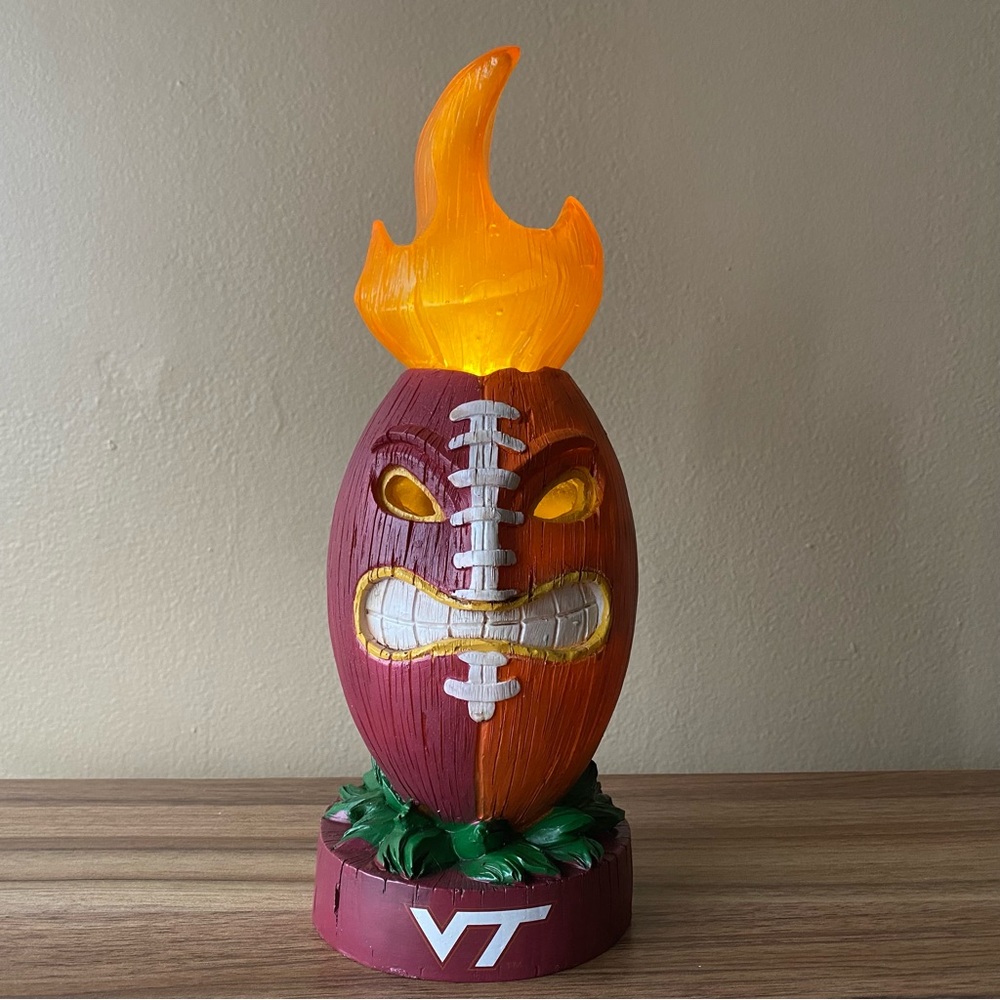 Virginia Tech VT Hokies Light Up Tiki Football